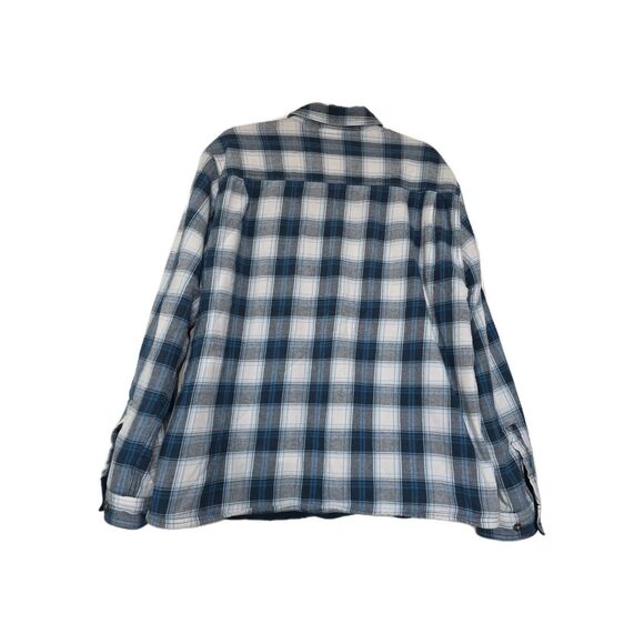 Boston Traders Flannel Shirt Jacket Shacket Mens Size XL Fleece Lined Button Up - Picture 3 of 4